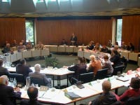 Gro&szlig;er Sitzungssaal im Kreishaus