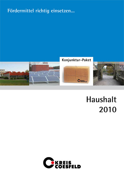 Haushalt 2010 (Titelblatt)