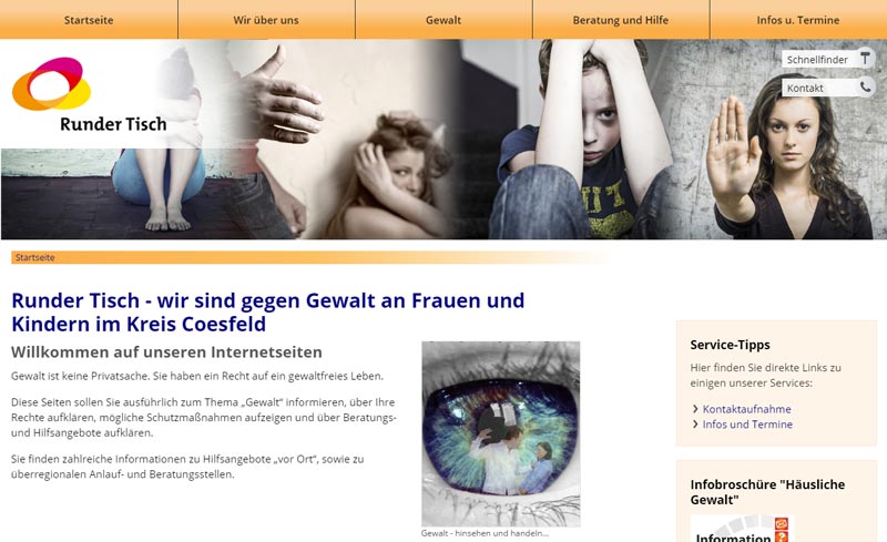 Bildschirmfoto "www.rundertisch-kreis-coesfeld.de"