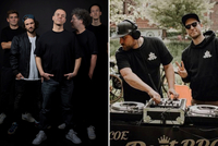 Die Reggae-Band SCHWARZPAUL (links) und die Vinyl-Elektroniker des COE Beat BBQ e. V.BU (Bildquellen: Michael Schwettmann/Anna Schierz).