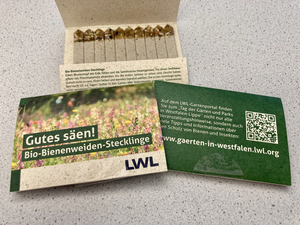 Bienenweiden und Insektenschutz stehen dieses Jahr am „Tag der Gärten und Parks in Westfalen-Lippe“ im Fokus (Bildquelle: Landschaftsverband Westfalen-Lippe).