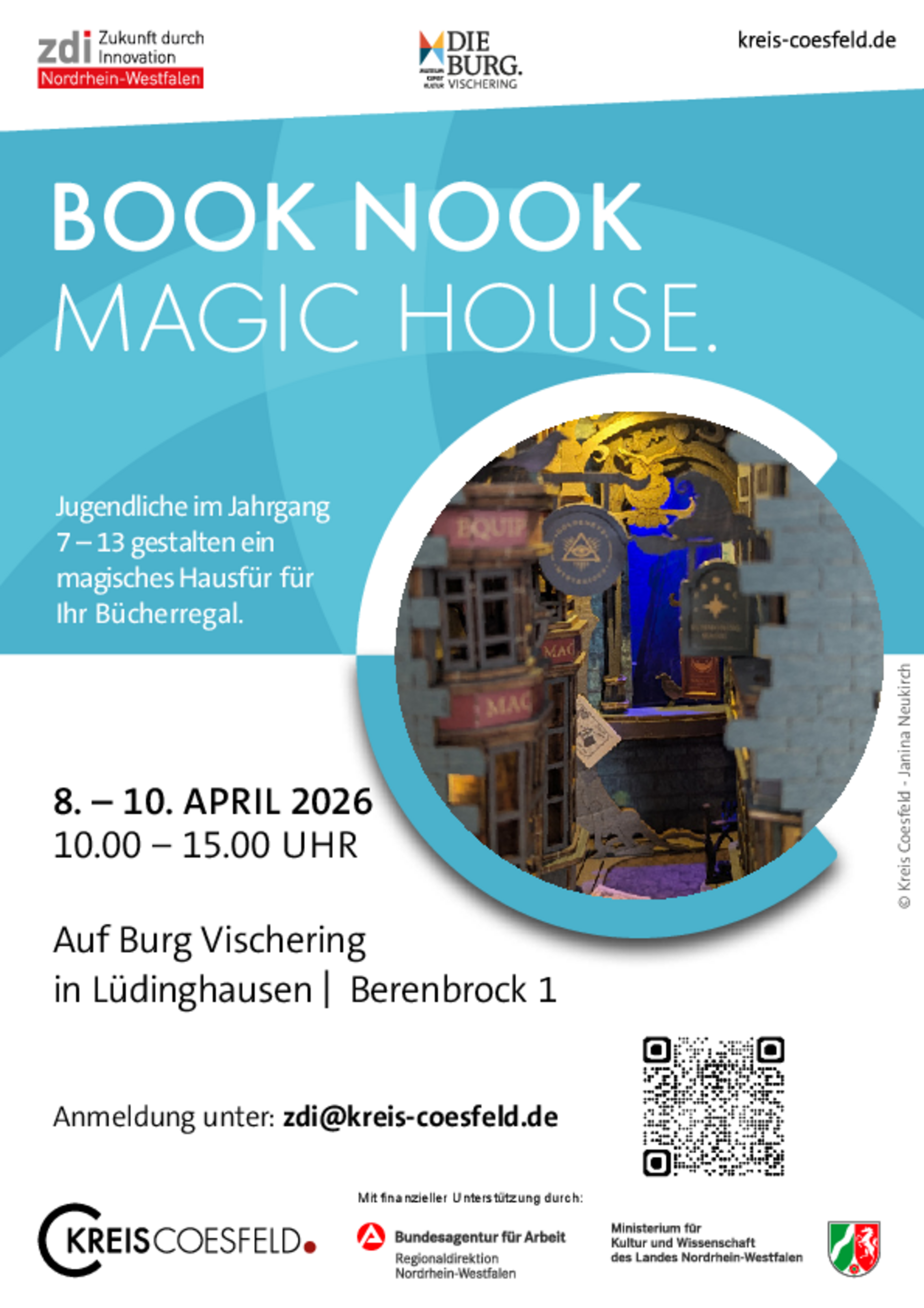 Plakat Magic House Book Nook