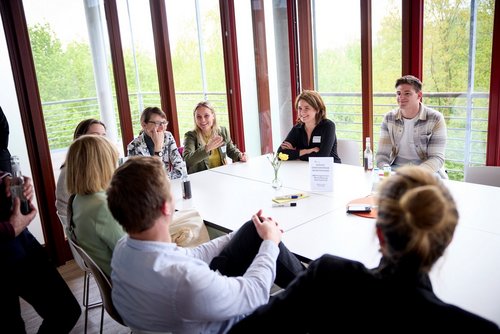Enger Austausch im Praxisforum