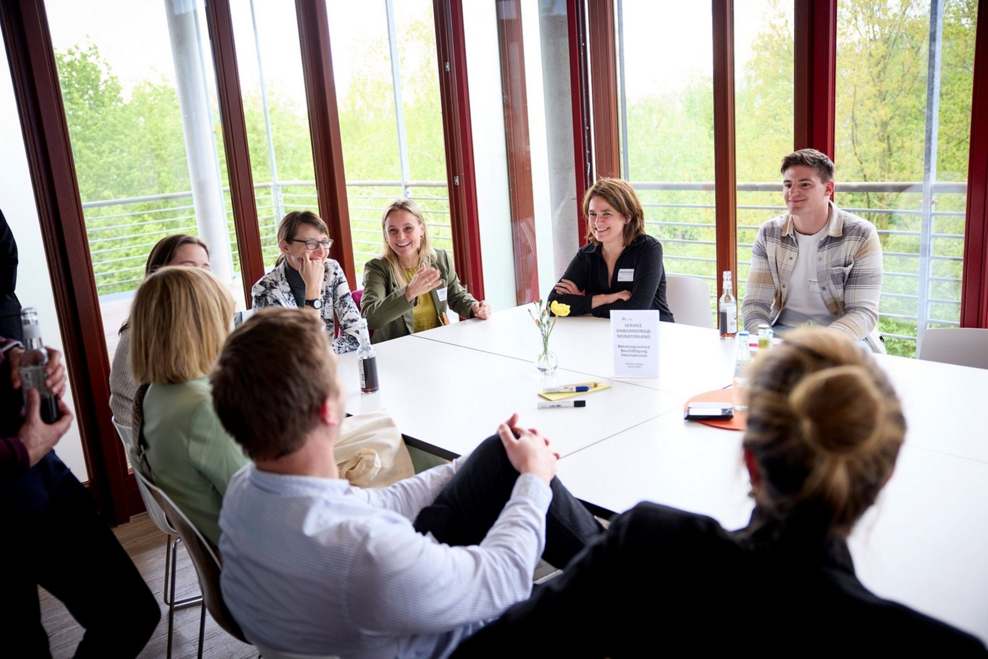 Enger Austausch im Praxisforum