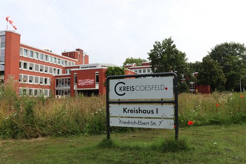 Fassadenansicht des Kreishauses