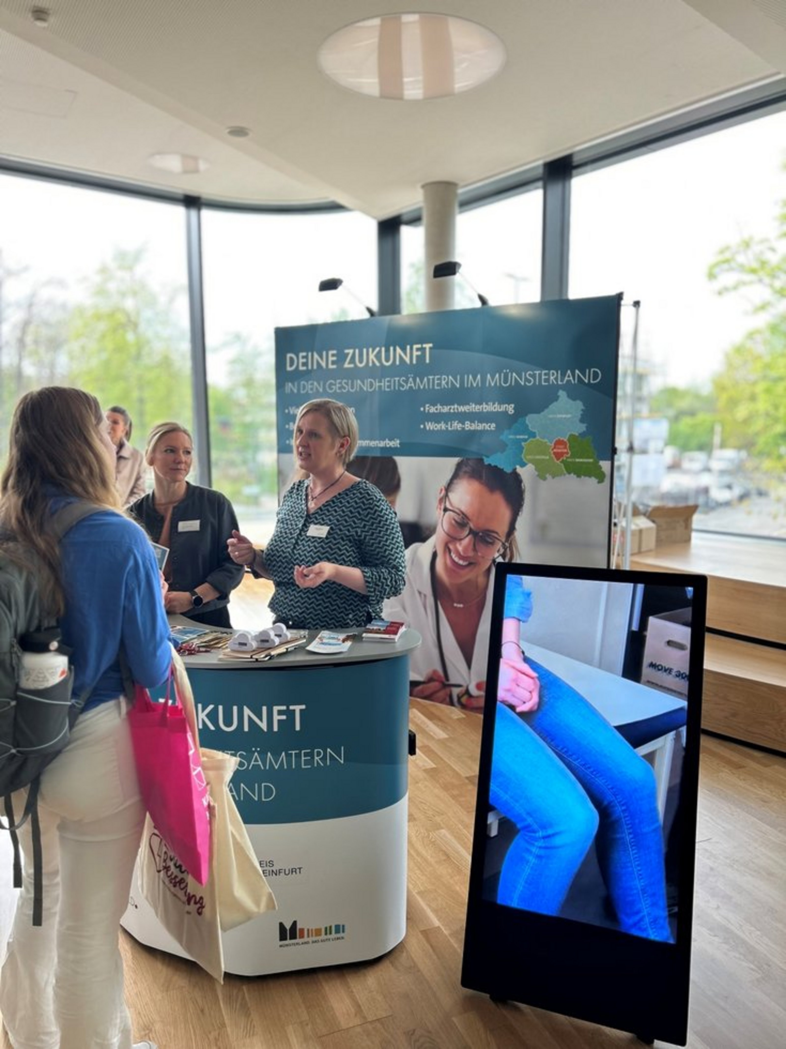 Expertinnen der Kreise Steinfurt und Coesfeld informierten über den öffentlichen Gesundheitsdienst