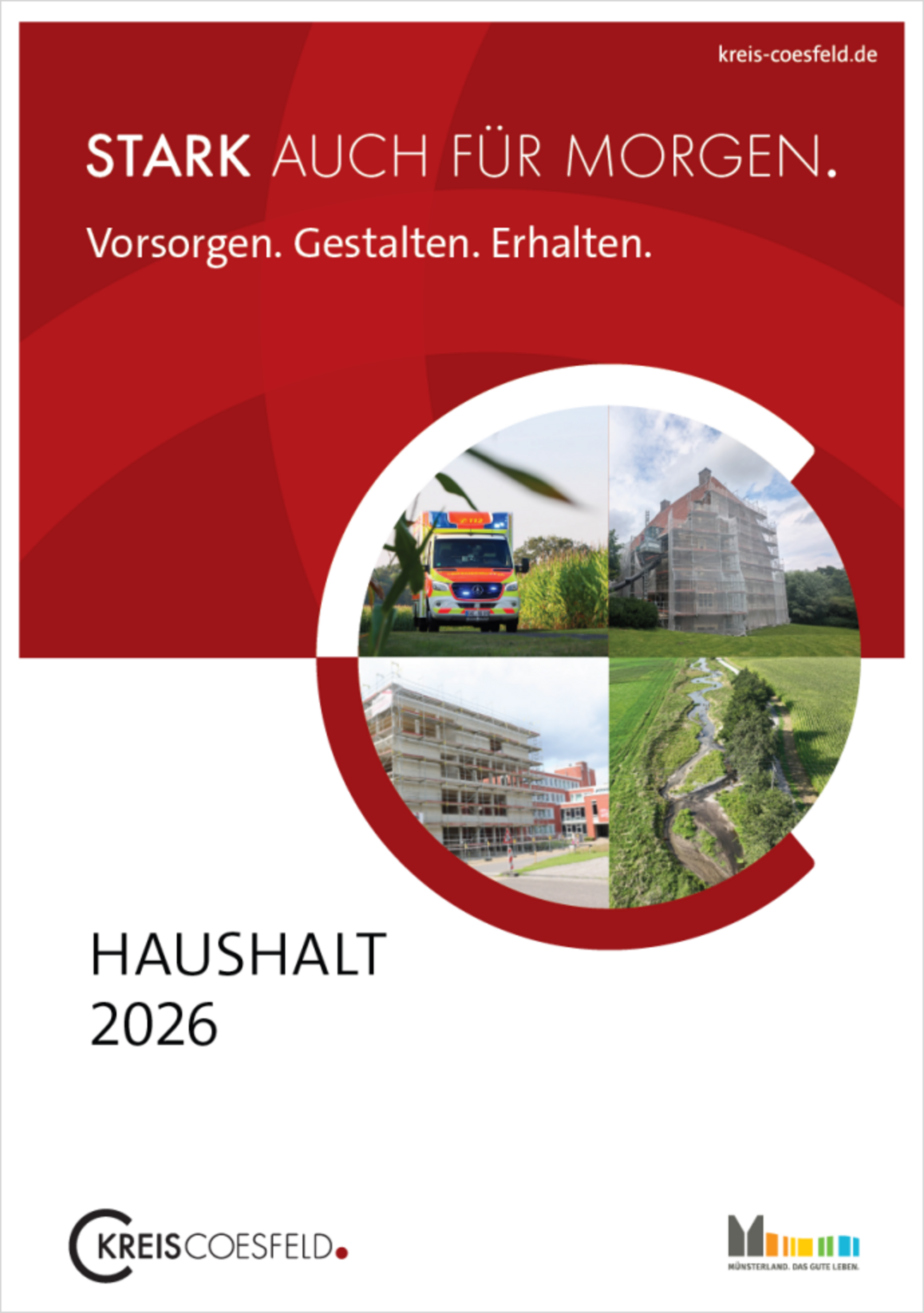 Haushalt 2026 (Titelblatt)