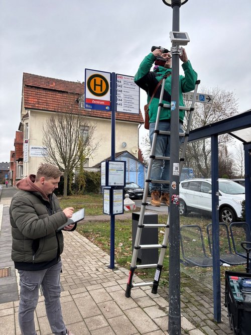 In Lüdinghausen kommt die Technik für Passanten- und Besucherfrequenzzählungen zur Anwendung