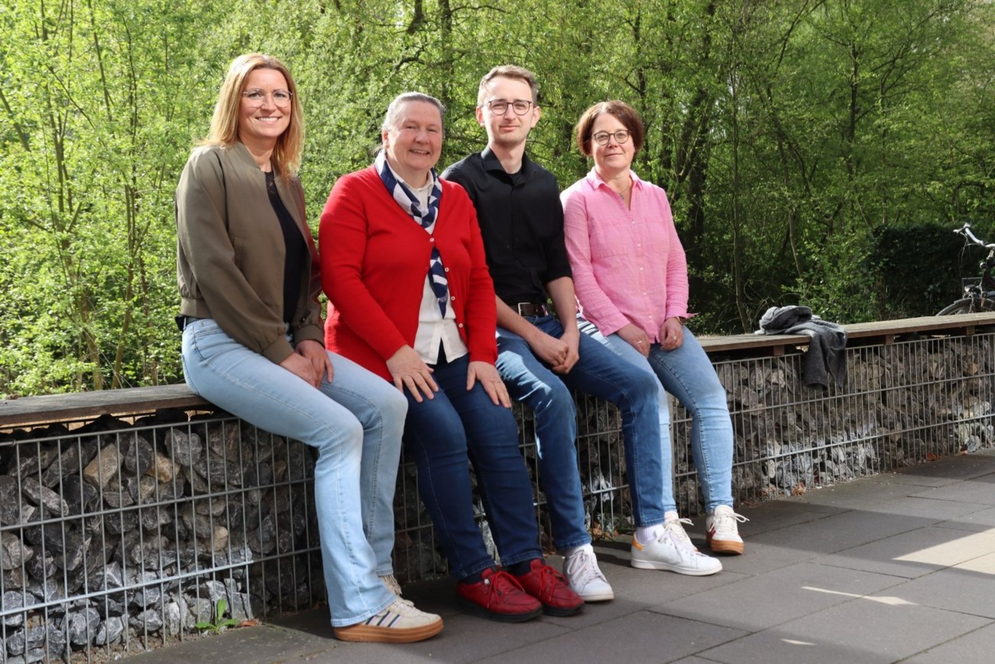 Das vierköpfige Team der Pflege- und Wohnberatung steht Betroffenen zur Seite