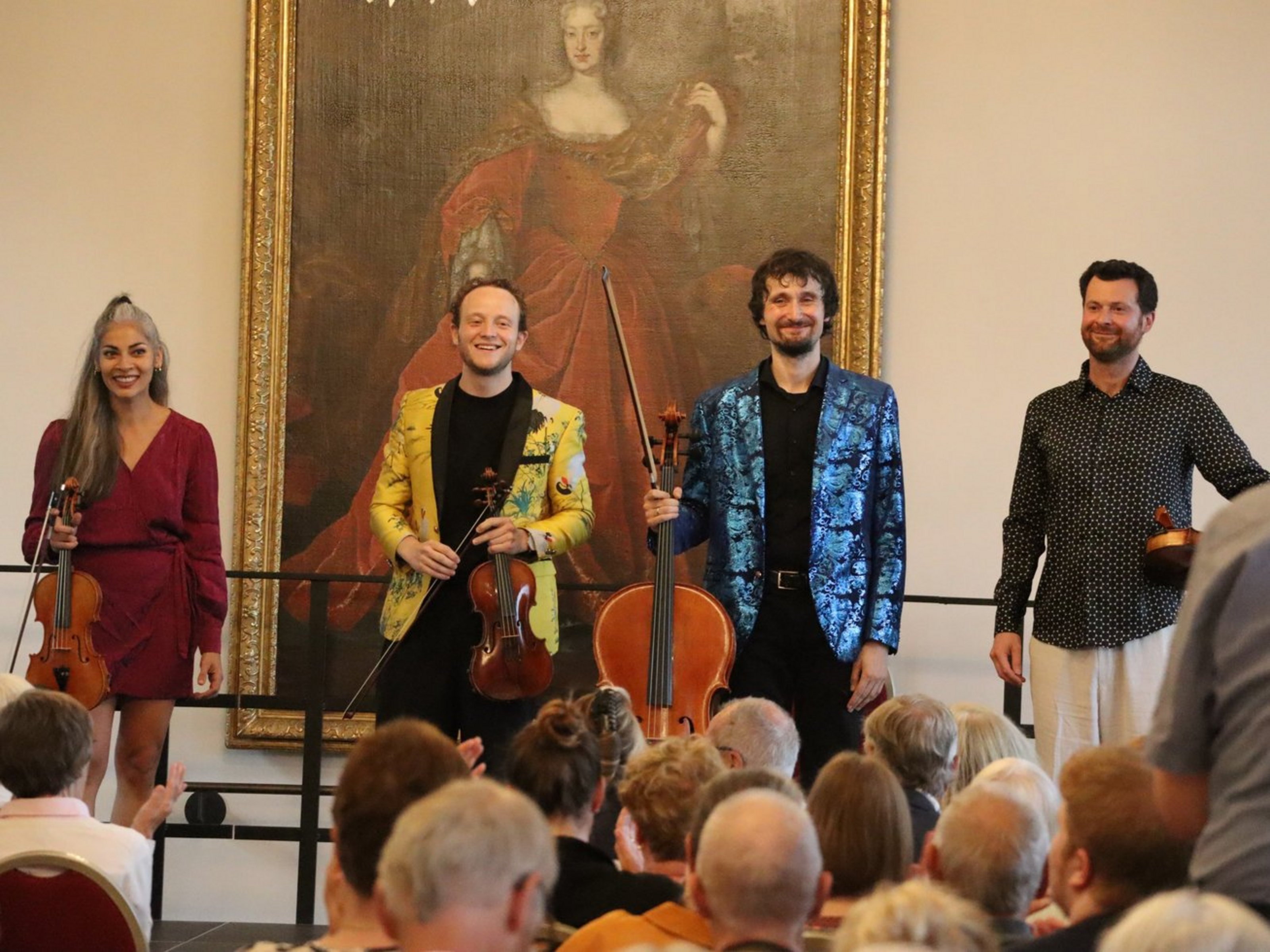 Das Feuerbach Quartett in der Oranienburg von Schloss Nordkirchen
