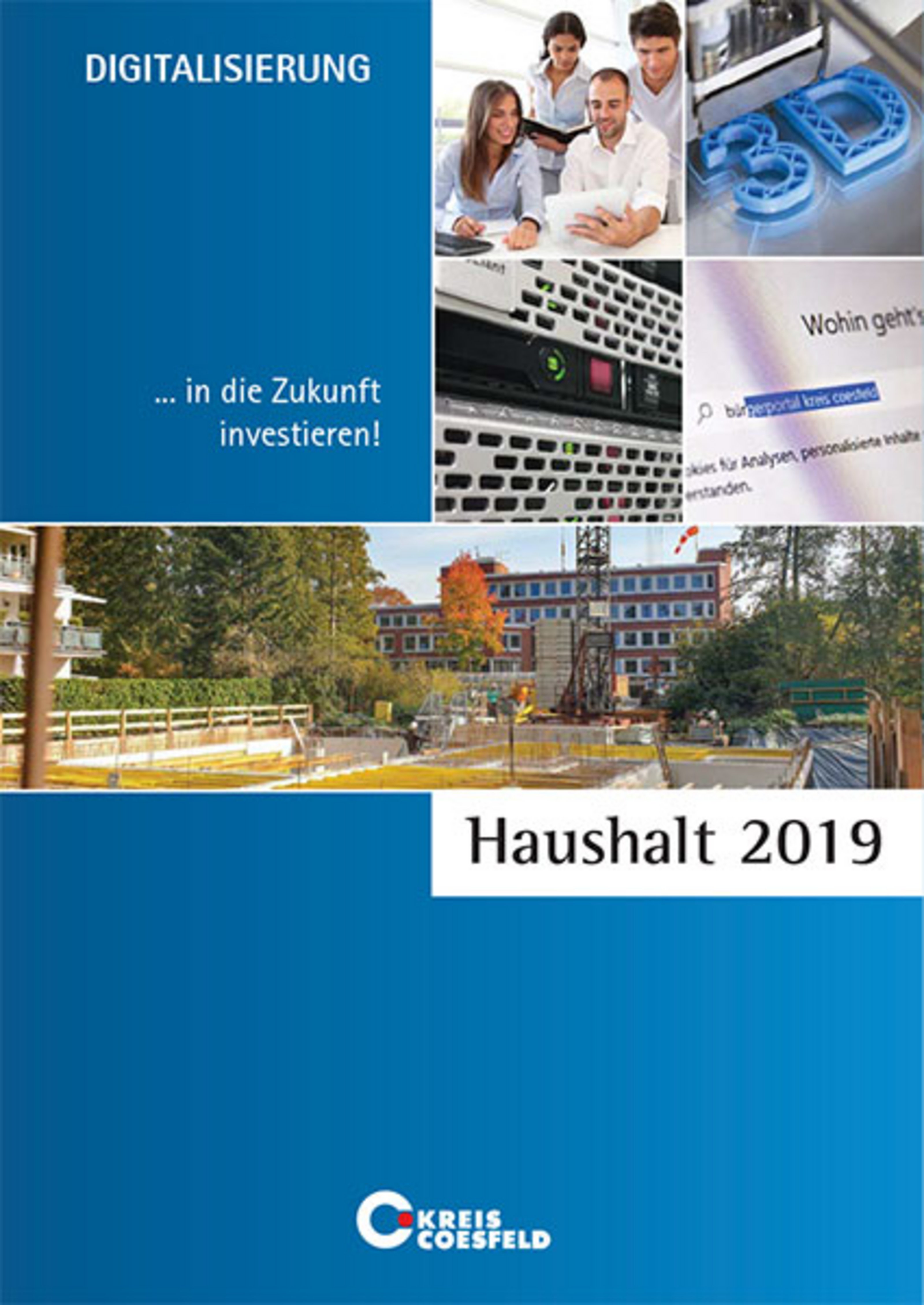 Haushalt 2019 (Titelblatt) Haushalt 2019 (Titelblatt)